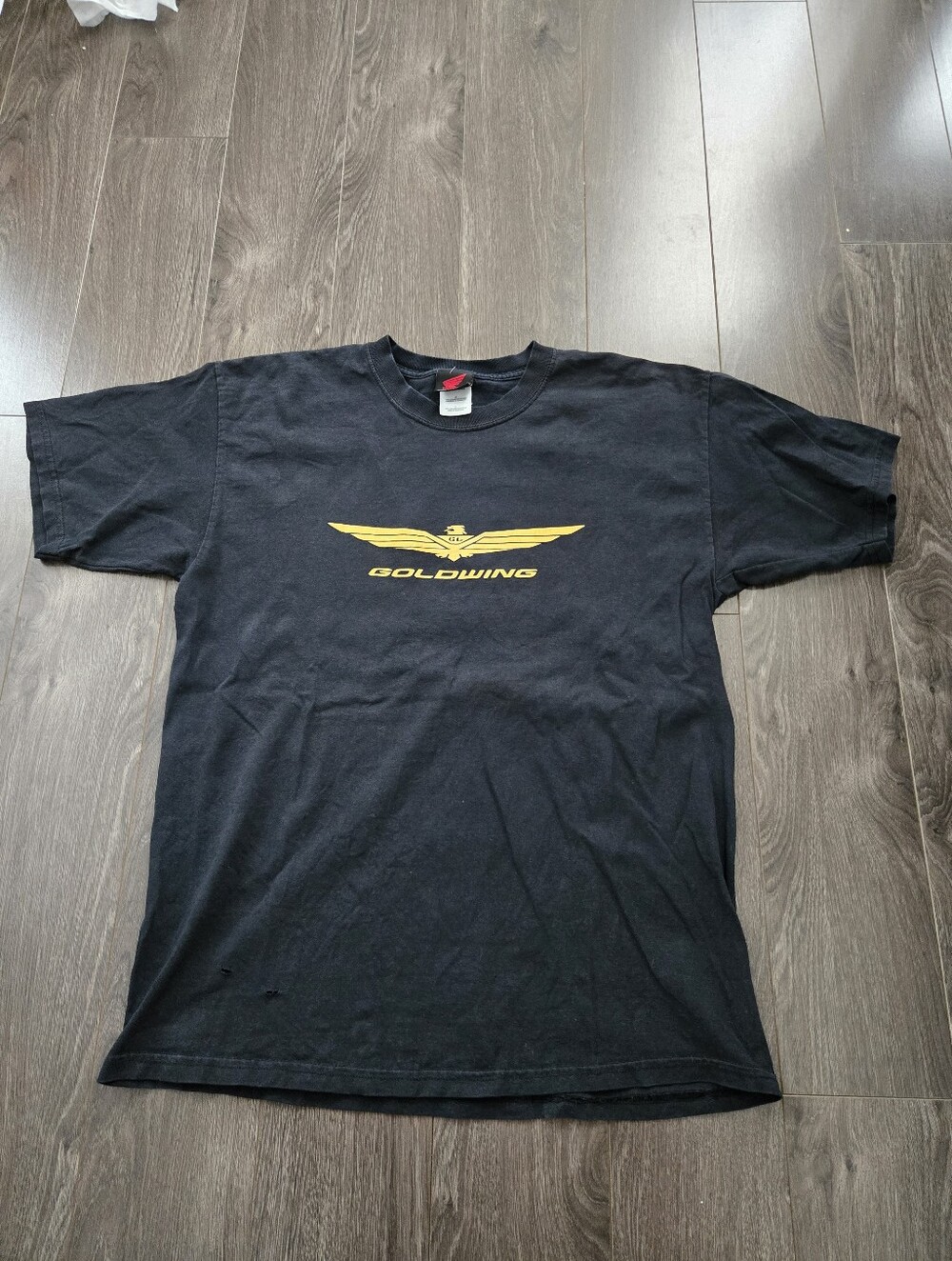 Vintage Honda Goldwing Graphic T-Shirt - Black, Size Large